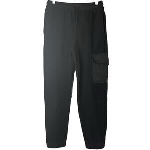 Athletic Works Youth Black Fleece Jogger Pants Size XXL